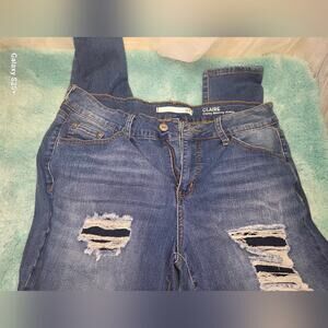 It Jeans Claire Women's Denim Ripped Skinny Jeans